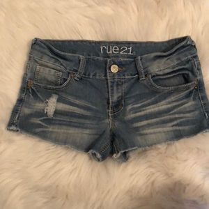 Rue 21 Denim Short Shorts